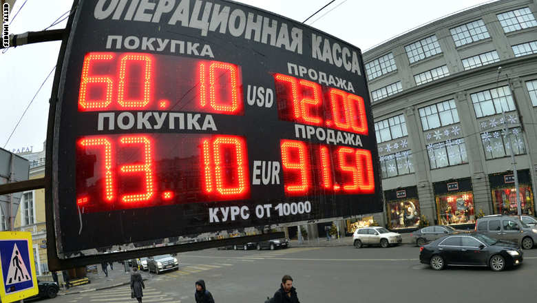 RUSSIA-ECONOMY-FOREX-RUBLE