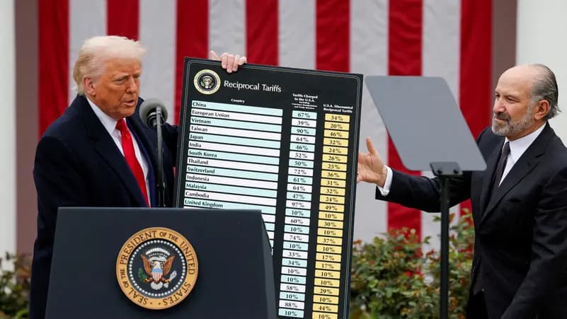 ترمب يفرض رسوم العمل القسري   بنسبتي 10 % و12.5 % على 60 شريكا تجاريا