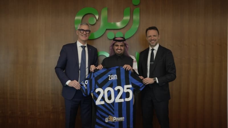 "زين السعودية" توقع اتفاقية رعاية استراتيجية مع نادي إنتر ميلان