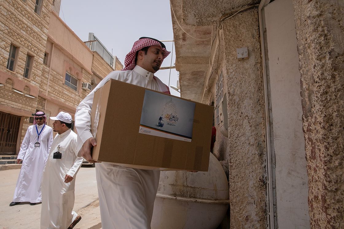 حرصت الشركة على الوصول إلى الأسر المحتاجة في الرياض وجدة والدمام