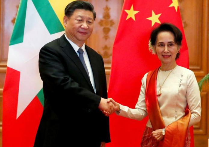 ميانمار والصين