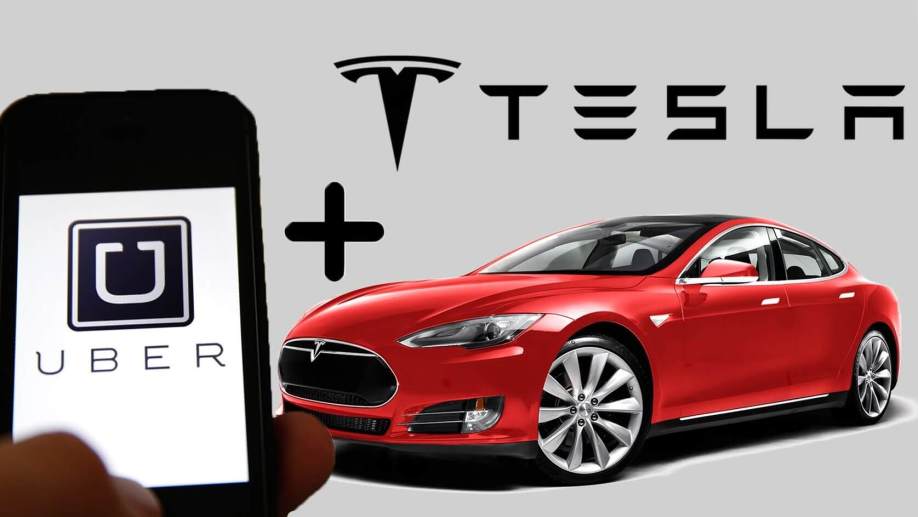 Uber-Tesla-