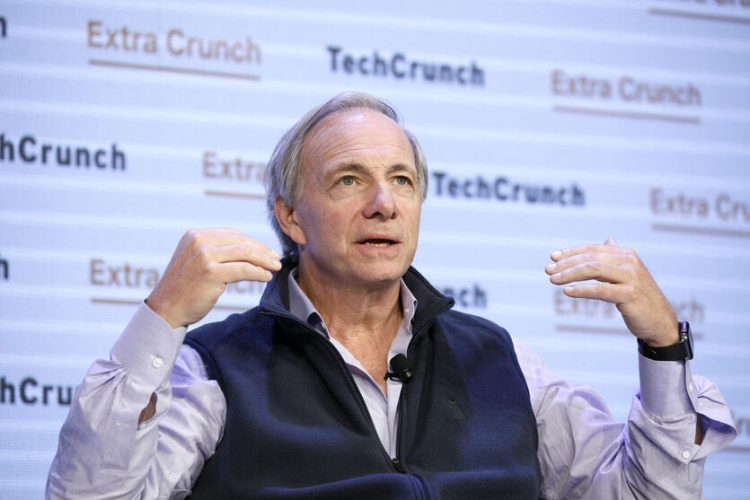 SAN FRANCISCO, CALIFORNIA - OCTOBER 02: Bridgewater Associates Founder & Co-Chairman/Co-CIO Ray Dalio speaks onstage during TechCrunch Disrupt San Francisco 2019 at Moscone Convention Center on October 02, 2019 in San Francisco, California.   Kimberly White/Getty Images for TechCrunch/AFP (Photo by Kimberly White / GETTY IMAGES NORTH AMERICA / AFP)