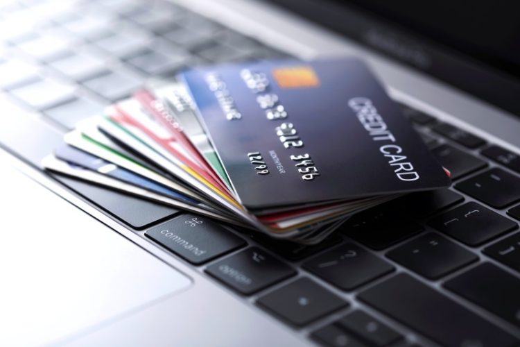 Online,Credit,Card,Payment,For,Purchases,From,Online,Stores,And